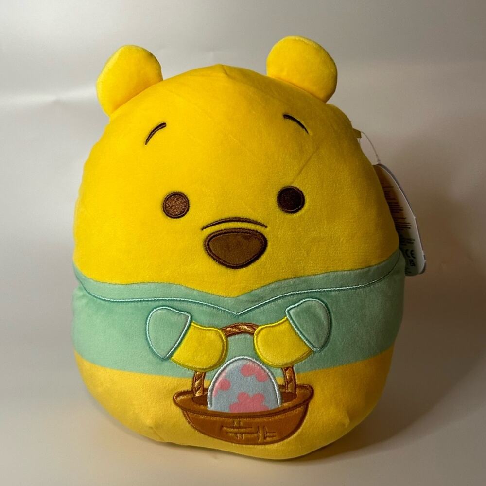 Disney Squishmallows Winnie the Pooh Bear 10” Toy Easter 2023 Plush New